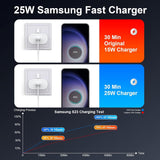 Genuine Samsung Super Fast Charging Adaptive UK Wall Plug & Type C Cable/Lead for Galaxy Note 10, S10 Series & A Series My Outlet Store Ltd.