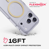 Tech21 EvoCrystal with MagSafe for Apple iPhone 17 Pro Metallic Gold My Outlet Store Ltd.