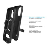 ZAGG Denali Snap KS Graphene-Reinforced Case with Kickstand for (Multiple Devices), MagSafe Compatible, Dual Layer Design, Shockproof Phone Back Cover My Outlet Store Ltd.