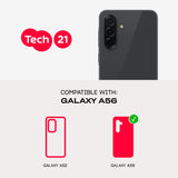 tech21 EvoLite case for Samsung A36 / A56 - ultra thin case - impact protection - Clear My Outlet Store Ltd.