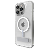 ZAGG Crystal Palace Snap KS Graphene-Reinforced Case with Kickstand for iPhone 15 Pro Max [6.7-Inch], MagSafe Compatible, Anti-Yellowing, Shockproof Phone Back Cover (Transparent) My Outlet Store Ltd.