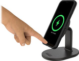 OtterBox Wireless MagSafe Charging Stand, Strong Magnetic Alignment and Attachment with MagSafe, Sleek Device Charging Station for iPhone, Black My Outlet Store Ltd.