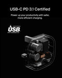 Belkin BoostCharge Cubic Wall Charger, USB-C Power Delivery Fast Charging for Apple iPhone Air, iPhone 16, iPhone 15, Samsung Galaxy S25, Google Pixel, iPad, AirPods & More - White My Outlet Store Ltd.