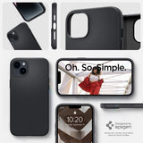 Spigen Silicone Fit MagFit Case for iPhone 14 Plus - Black My Outlet Store Ltd.