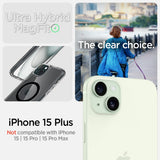 Spigen Ultra Hybrid MagFit Case for iPhone 15 Plus, Compatible with MagSafe Accessories - Carbon Fiber My Outlet Store Ltd.