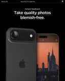 Spigen Glas.tR EZ Fit Optik Pro Tempered Glass Camera Lens Protector for iPhone Air, Black - 2 Pack My Outlet Store Ltd.