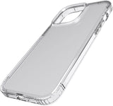 tech21 Evo Clear Hülle für iPhone 14 Pro Max, Transparent, Einfache Telefonhülle, TPU und Antimikrobiall, Fallschutz: 3,6m My Outlet Store Ltd.