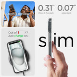 Spigen Ultra Hybrid MagFit Case for iPhone 15 Plus, Compatible with MagSafe Accessories - Carbon Fiber My Outlet Store Ltd.