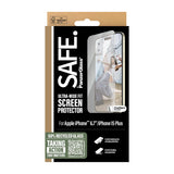 PanzerGlass SAFE Ultra Wide Fit Screen Protector for Apple iPhone 16 Plus/ 15 Plus/ 14 Pro Max| Edge to Edge Coverage, Drop/Scratch Protection, Anti-Fingerprint, Easy Install, Case Friendly - Clear My Outlet Store Ltd.