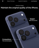 Spigen Glas.tR EZ Fit Optik Pro Tempered Glass Camera Lens Protector for iPhone 15 Pro, iPhone 15 Pro Max - White Titanium (2 Pack) My Outlet Store Ltd.