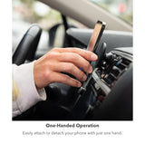 ZAGG mophie Snap Vent Mount, Universal Car Phone Holder, Includes Adapter, Compatible with all smartphones, Black My Outlet Store Ltd.
