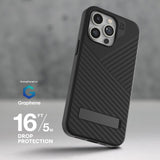ZAGG Denali Snap KS Graphene-Reinforced Case with Kickstand for (Multiple Devices), MagSafe Compatible, Dual Layer Design, Shockproof Phone Back Cover My Outlet Store Ltd.