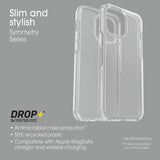 OtterBox Symmetry Clear Series Case for iPhone 13 Pro Max & iPhone 12 Pro Max (Only) - Non-Retail Packaging - Clear My Outlet Store Ltd.