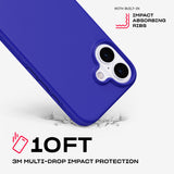 Tech21 EvoLite for iPhone 16 Ultra Thin - Impact Protection Case - in Cobalt Blue My Outlet Store Ltd.