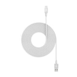 ZAGG mophie Charge and Sync Cable-USB-A to USB-C 3M – White My Outlet Store Ltd.