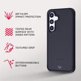 Tech21 EvoArmor case for Samsung Galaxy S24 FE - 16x Military Standard Impact Protection - Black My Outlet Store Ltd.