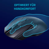 Rapoo V20PRO Wireless 2.4GHz High-Performance Gaming Mouse with 26000 DPI Optical Sensor, 50G Acceleration, 650 IPS, Up to 160h Battery Life, PC/Mac - Black My Outlet Store Ltd.