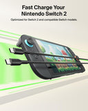 Belkin Gaming USB-C to USB-C Cable 60W (6.6ft), Braided Type C Charger Fast Charging for Nintendo Switch 2, iPhone 16, iPhone 15, iPad, MacBook Air, Chromebook, Samsung Galaxy S25 Ultra, etc. - Black My Outlet Store Ltd.