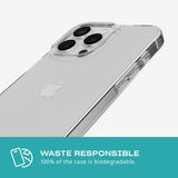 tech21 Evo Lite Clear Case for iPhone 15 Pro Max, Semi-Transparent, Simple Phone Case, TPU and Biodegradable, Drop Protection: 2.4 m My Outlet Store Ltd.