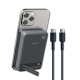 HUNE Halcon™ 10, Power Bank10,000mAh, External Battery Quick Charge 22W Cable, Portable Battery, USB C Powerbank, Recycled Material. My Outlet Store Ltd.