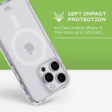 tech21 Evo Clear case Compatible with MagSafe -Impact Protection Case - Clear My Outlet Store Ltd.