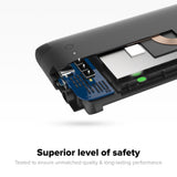 mophie juice pack - Protective Battery Case - Made for Samsung Galaxy Note 8 - Black (4101_JP-SGN8-BLK) My Outlet Store Ltd.