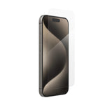 ZAGG InvisibleShield Glass Elite VisionGuard Tempered Glass Screen Protector for iPhone 15 Pro [6.1-Inch], Case-Friendly, Smudge & Scratch-Resistant, Blue Light Filter, Shockproof (Transparent) My Outlet Store Ltd.