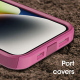 OtterBox Commuter Slim Case Compatible with iPhone 14 Plus (NOT 14/Pro/Pro Max) Dual-Layer Defense - Non-Retail Packaging - My Outlet Store Ltd.