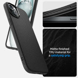 Spigen Liquid Air Case for iPhone 15 Plus - Matte Black My Outlet Store Ltd.