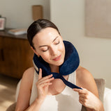 Medivon Navy Cerv Neck Collar Massager - at-Home Memory Foam Neck Massager with 3D Simulator Massage Technology, Heated Heads & Large Battery Capacity My Outlet Store Ltd.