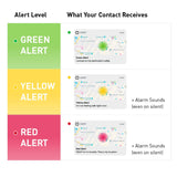 Orbit Protect - Discreet Security Device with Emergency Button and GPS Tracking - Share Your Location to Emergency Contacts (Black) My Outlet Store Ltd.