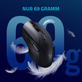 Rapoo V20PRO Wireless 2.4GHz High-Performance Gaming Mouse with 26000 DPI Optical Sensor, 50G Acceleration, 650 IPS, Up to 160h Battery Life, PC/Mac - Black My Outlet Store Ltd.