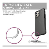 U by UAG [U] Mouve Protective Case for Apple iPhone 12 Pro Max (6.7 Inches) (Transparent Case, Wireless Charging Compatible Cover, Dropproof, Ultra Slim Bumper) - Ash (Grey Transparent) My Outlet Store Ltd.