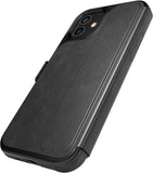 Tech21 iPhone 12/12 Pro Hygienic Protection EvoWallet Case Black My Outlet Store
