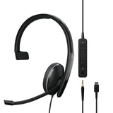 EPOS I SENNHEISER ADAPT 135T USB-C II - ADAPT 100 Series - headset - on-ear - wired - 3.5 mm jack, USB-C - black - Certified for Microsoft Teams, Optimised for UC My Outlet Store Ltd.