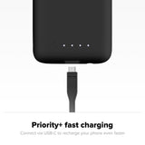 Mophie Juice Pack Battery Case – Samsung Galaxy S8 Plus – 3,300 mAh Built-in Battery – Wireless Charging – Black My Outlet Store Ltd.