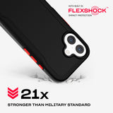 Tech21 EvoPro for iPhone 16 Compatible with MagSafe - Impact Protection Case 21x Military Standard Tested - in Black My Outlet Store Ltd.