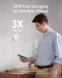 USB C Plug, Anker USB C Charger 20W, PIQ 3.0 Durable Compact Fast Charger, Anker Nano for iPhone 13/13 Mini/13 Pro/13 Pro Max/12, Galaxy, Pixel 4/3, iPad/iPad mini (Cable Not Included) My Outlet Store Ltd.