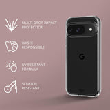 tech21 EvoClear case for Goole Pixel 9/9 Pro - Impact Protection - Drop Protection - Anti-Yellowing - Clear Case My Outlet Store Ltd.