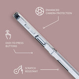 Tech21 EvoClear case for Samsung Galaxy Z Flip6 - Impact Protectoin -Anti-Yellowing - Clear case My Outlet Store Ltd.