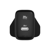 SilverLabel 20W PD USB-C Wall Charger - Black Universal USB-C Fast Charger Compatible with Smartphones, Tablets and other devices with USB-C Ports My Outlet Store Ltd.