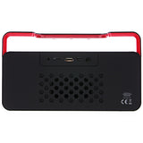 Forever BS600 Bluetooth Speaker with USB/SD, FM Radio Player, Black/Red My Outlet Store Ltd.