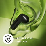 PHILIPS TAT1209BK Bluetooth Headphones - Small Buds, Great Value, Natural Sound with Dynamic Bass, Clear Calls and Pocket-Sized Charging Case My Outlet Store Ltd.