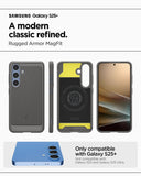Spigen Rugged Armor MagFit Case for Samsung Galaxy S25 Plus - Marble Gray My Outlet Store Ltd.