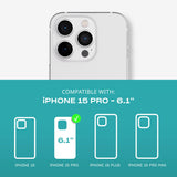 tech21 Evo Crystal Kick Case for iPhone 15 - Compatible with MagSafe - Impact Protection Case My Outlet Store Ltd.
