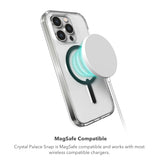 ZAGG Crystal Palace Snap KS Graphene-Reinforced Case with Kickstand for iPhone 15 Pro Max [6.7-Inch], MagSafe Compatible, Anti-Yellowing, Shockproof Phone Back Cover (Transparent) My Outlet Store Ltd.