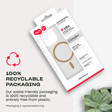 Tech21 EvoCrystal for iPhone 16 Pro Compatible with MagSafe - Impact Protection Case 15x Military Standard Tested - in Gold My Outlet Store Ltd.