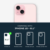 Tech21 Evo Crystal for iPhone 15 - Compatible with MagSafe - Impact Protection Case My Outlet Store Ltd.