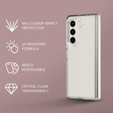Tech 21 EvoClear case for Samsung Galaxy Z Fold5 - impact protection - clear My Outlet Store Ltd.