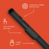 Tech21 EvoLite Wallet for iPhone 15 - Impact Protection Case - 3 card slots - Black My Outlet Store Ltd.